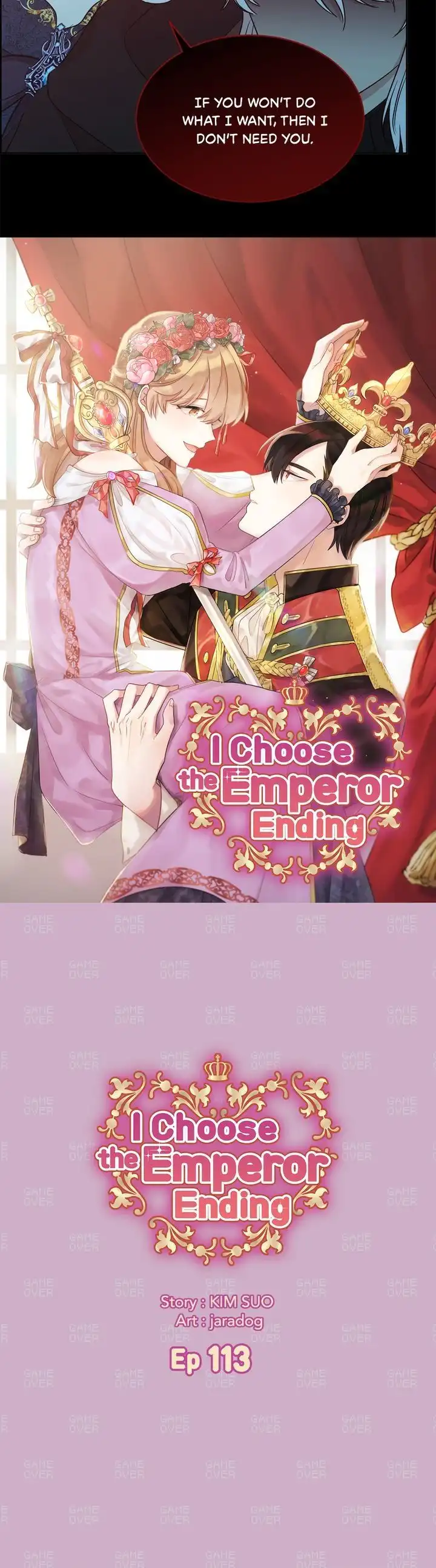 I Choose the Emperor Ending Chapter 113 2